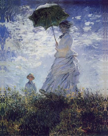 Claude Monet Women with umbrella